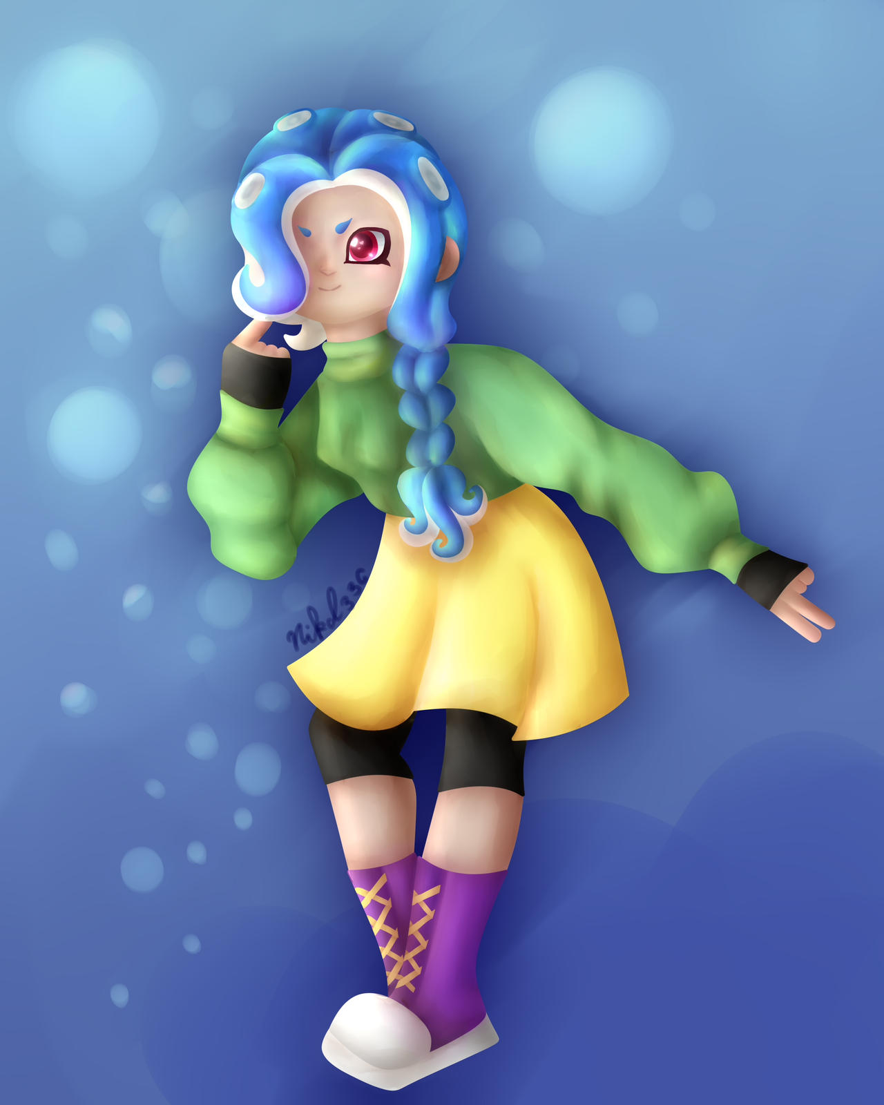 Splatoon Octoling by Nikol336 on DeviantArt