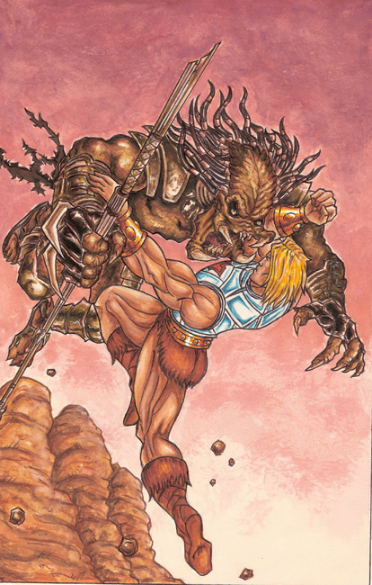 Predator vs He-man