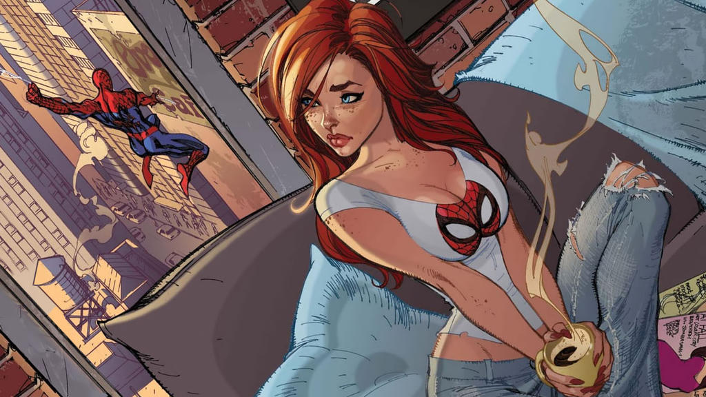 Campbell's Mary Jane / Spidey Wallpaper