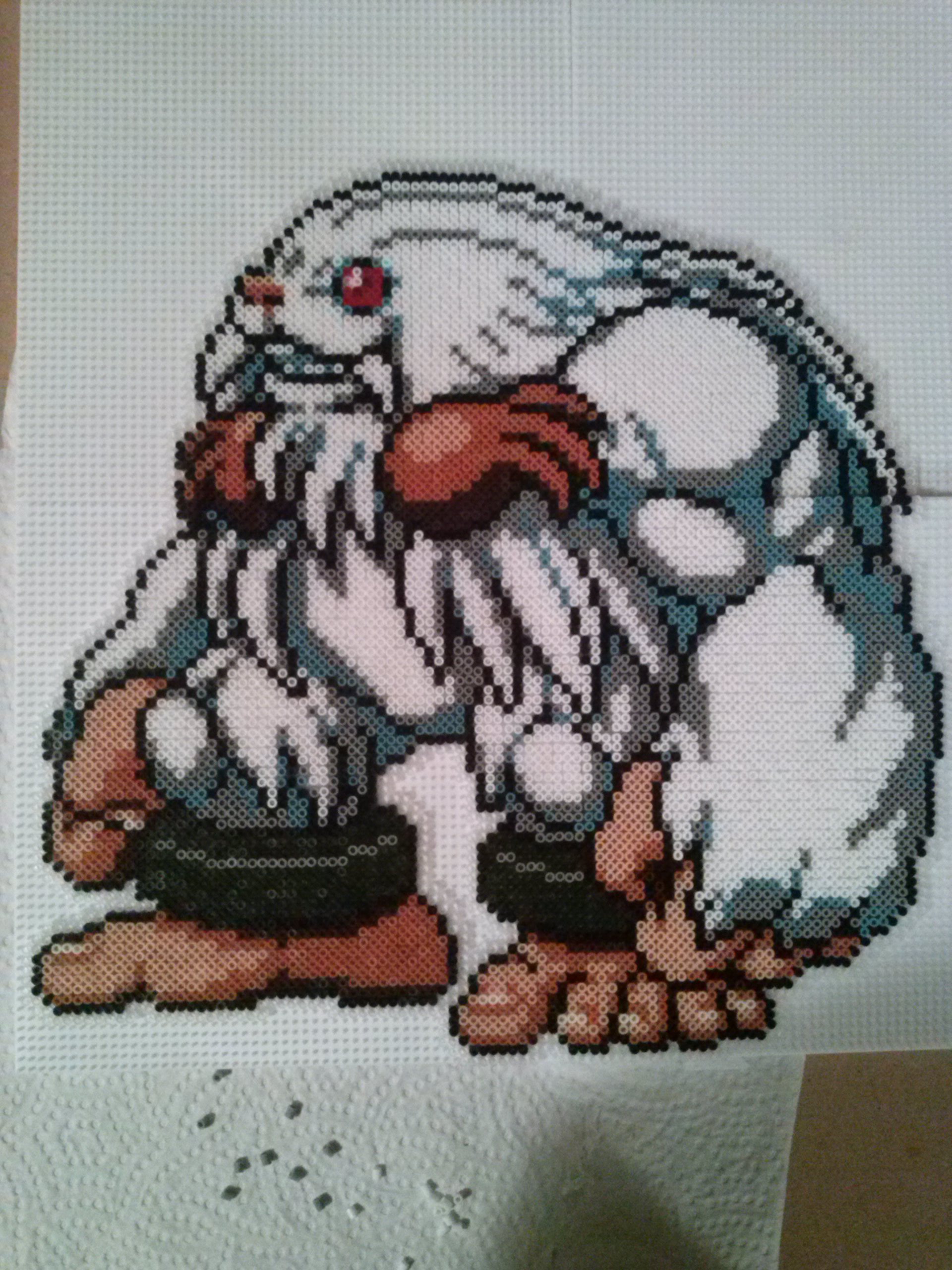 Darkstalkers Sasquatch bead sprite Hama mini