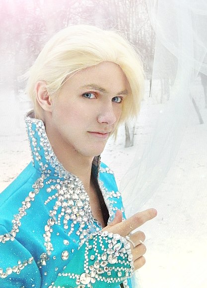 Elias Frozen Elsa Male Version Cosplay Disney By Okaridane On Deviantart