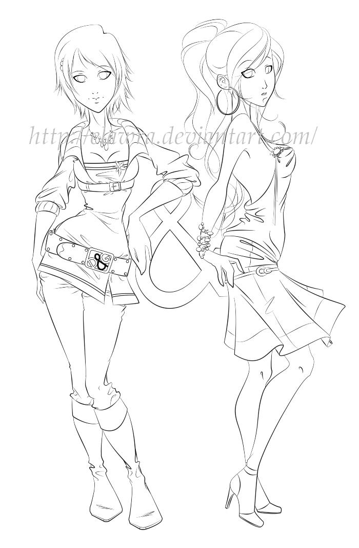 lineart - dolce AND gabbana by elawra