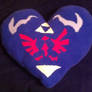 Link's Heart Shield Pillow