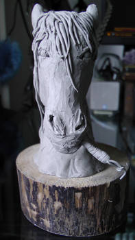 Horse Sculpture - Plasticine