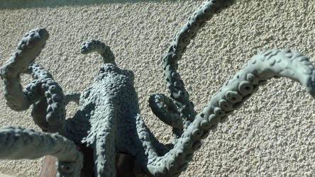 Octopus Sculpture - Plasticine by Walatepabri