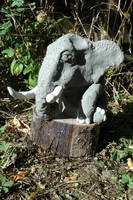 Elephant Sculpture - Plasticine