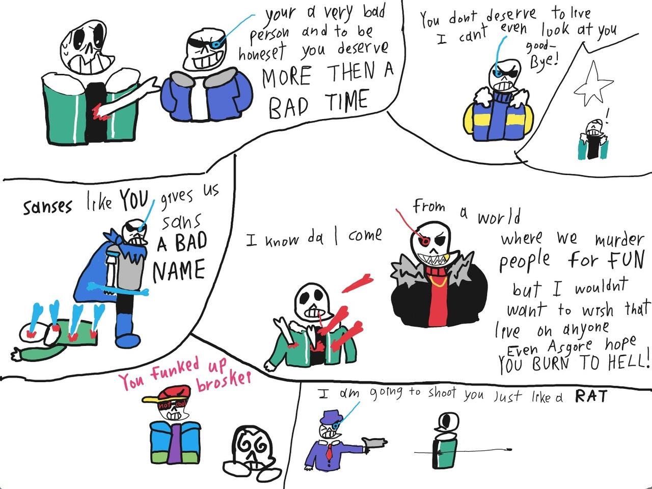 Sans aus meet bad brother au sans part 1 by AndreasPAkrivos on DeviantArt