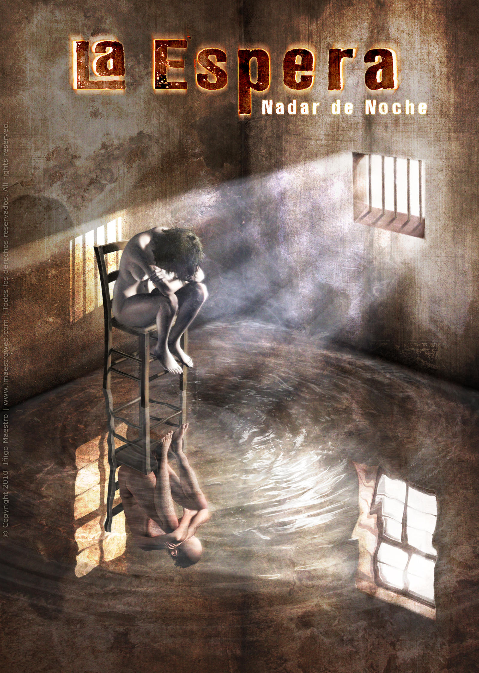 ''The Awaiting: Night Swimming'' Poster (2010) by Batliebre