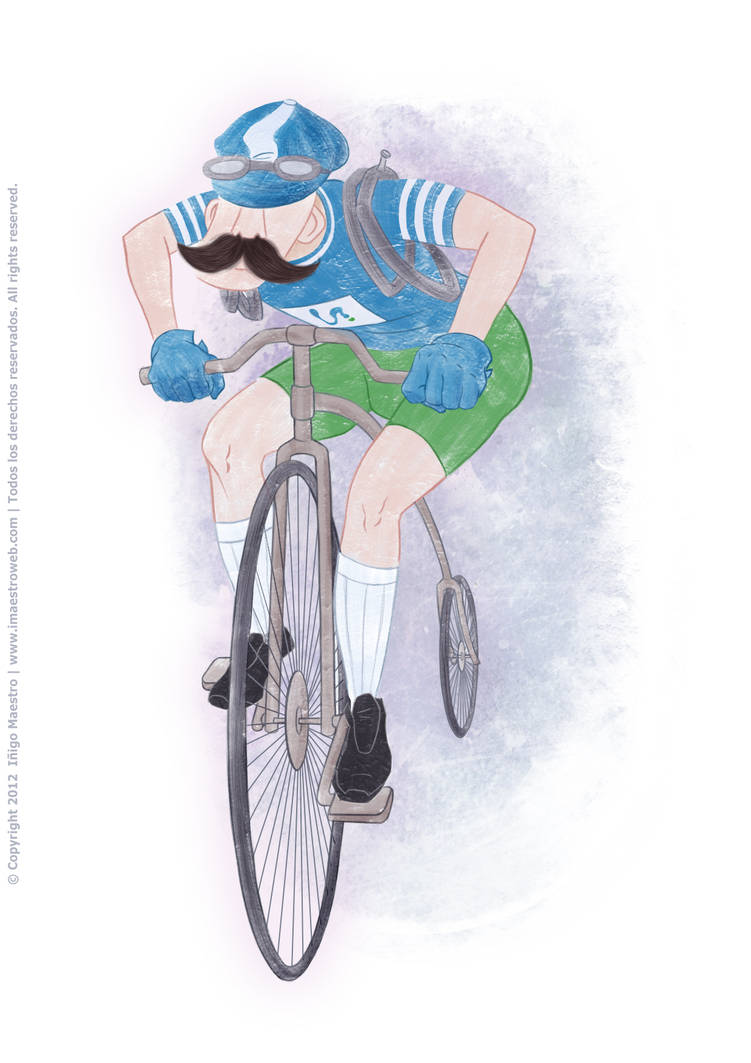 UR-Athloiak - Cyclist Character Concept (2012) by Batliebre