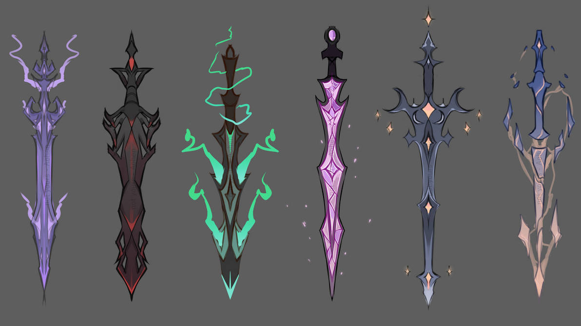 Sword Design Deviantart Custom Sword Designs by Aohenx on DeviantArt