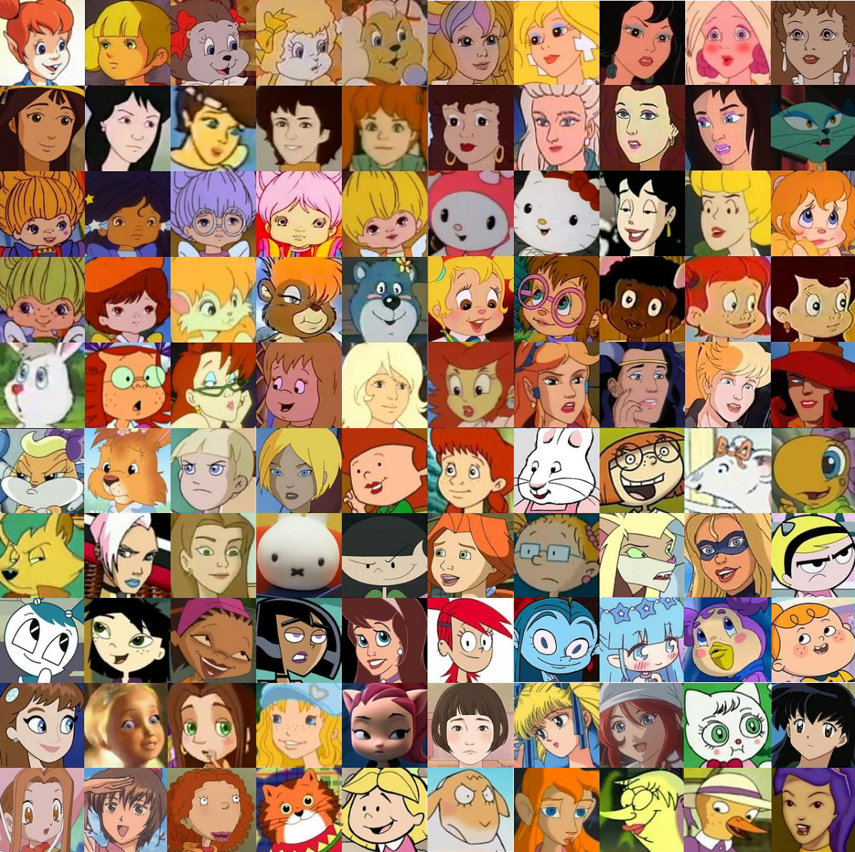 Non-disney and disney cartoon girls part 2 by chloe4656 on DeviantArt Non-disney and disney cartoon girls part 2 by chloe4656 on DeviantArt