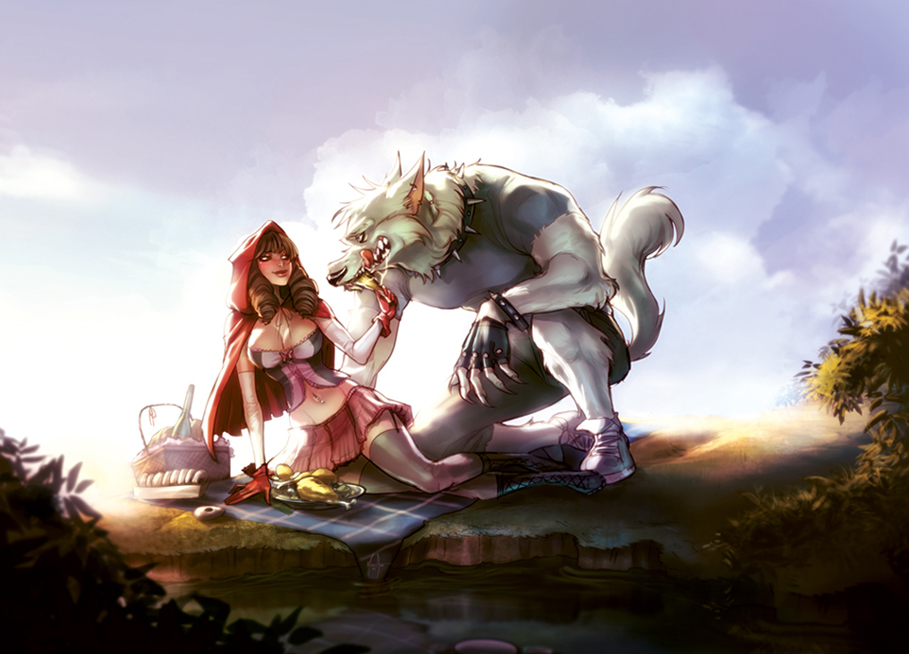 Pic nic with the wolf