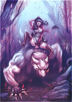 Escape with the wolf