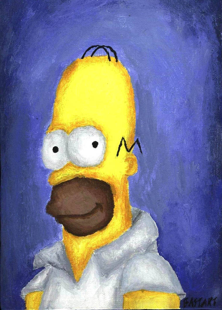 Homer Rapper homer by bastartist on DeviantArt
