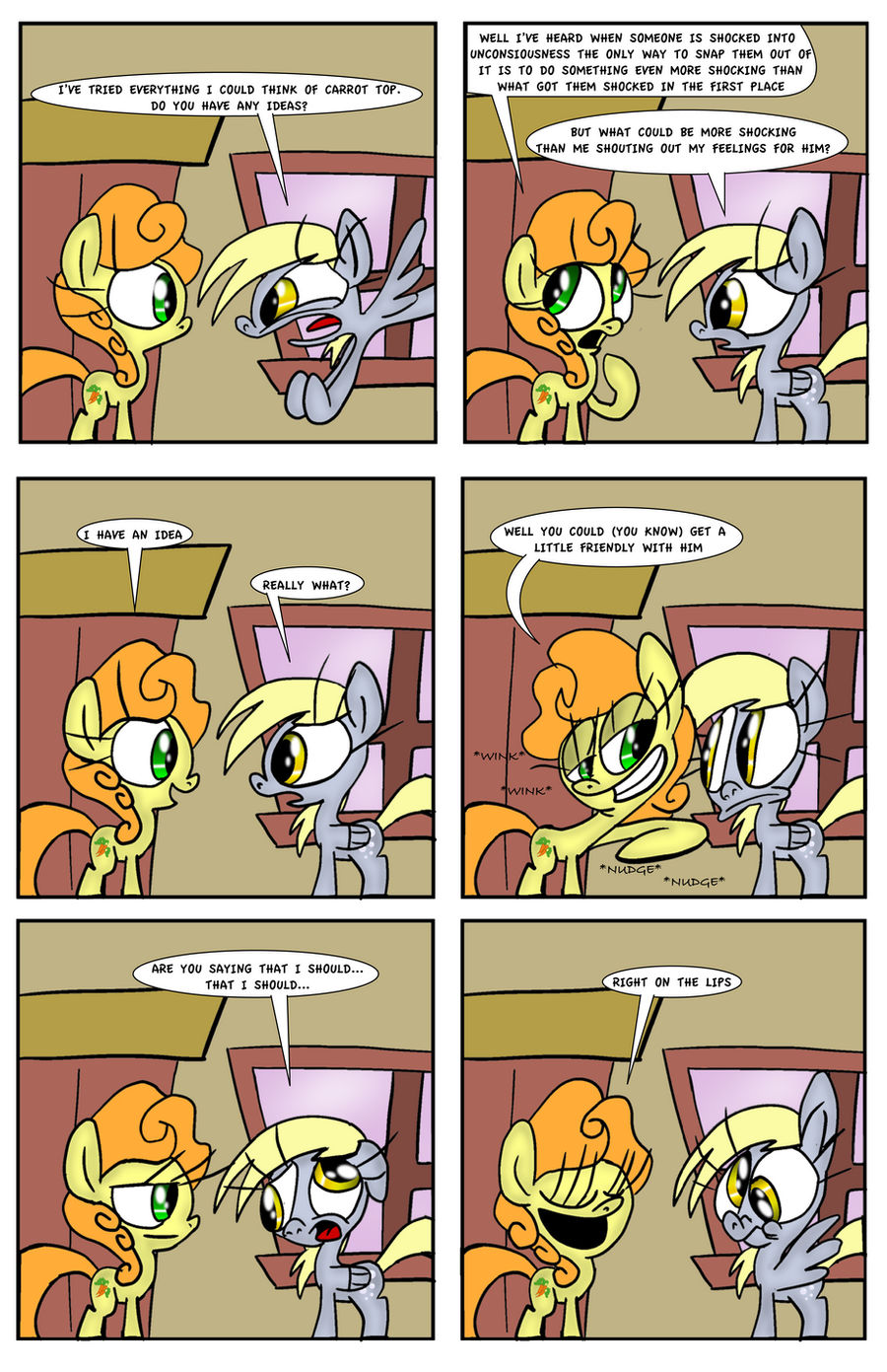 Derpy Love A Derpy Love Story page 8 by JoeyWaggoner on DeviantArt
