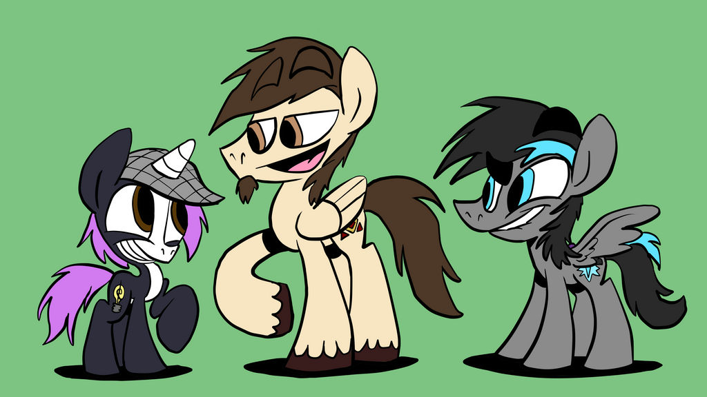 Three Pony Friends