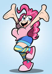 A Joyful Human Pinkie