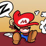 Tired Mario