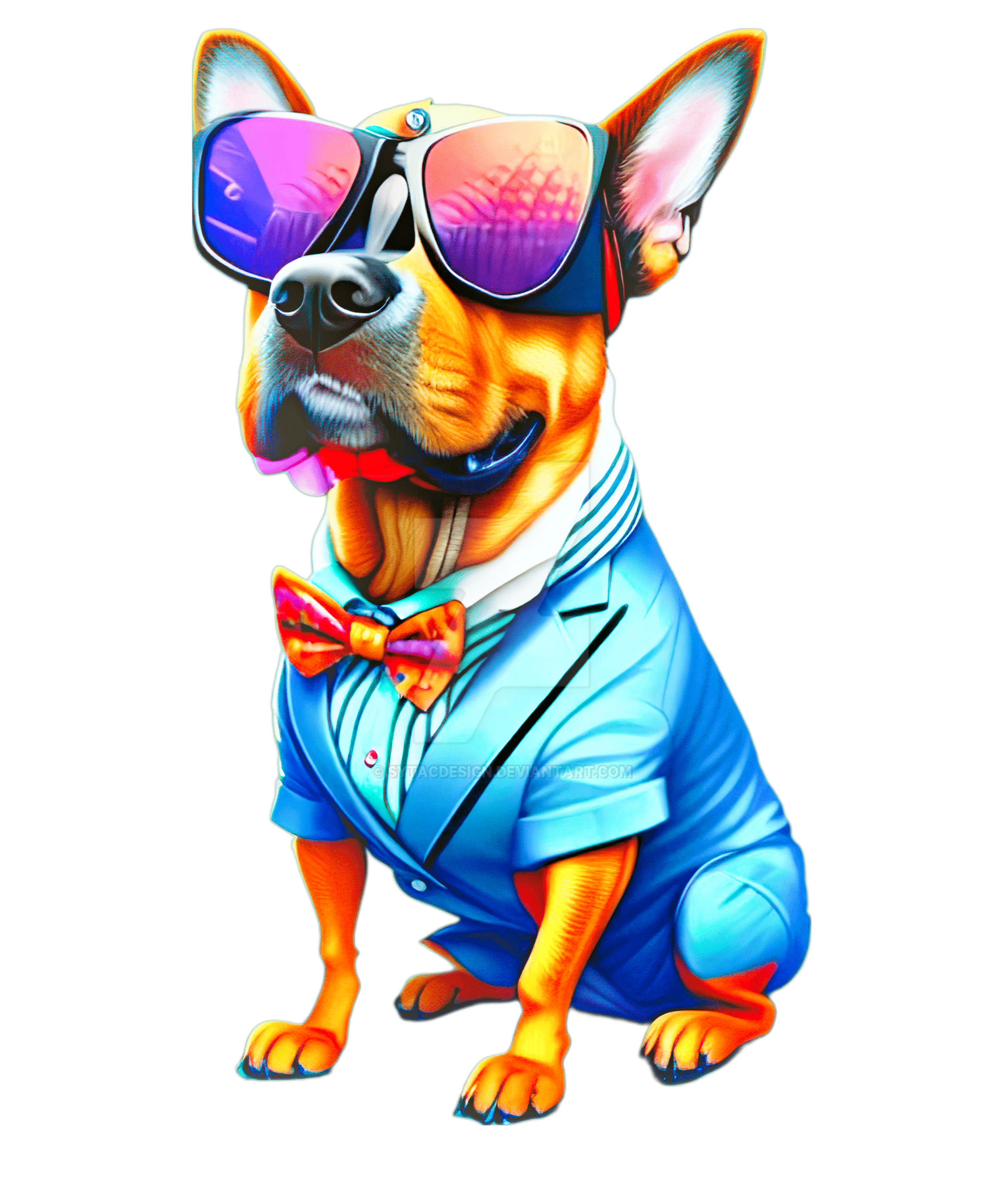 Animal Cool Dog Sunglasses Funny shepherd german b by sytacdesign