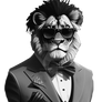 Funny in suave and Hipster Sunglasses lion Cool ti