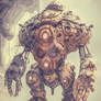 Sci-Fi Android Army Mech Robotic Futuristic High-T