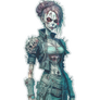 graphic Skeleton Zombie apocalyptic Horror Women S