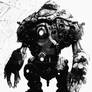 War Futuristic Robotic Sci-Fi Android Mech Robot H