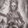 horror rock Horror Scary Zombie Skeleton artwork W