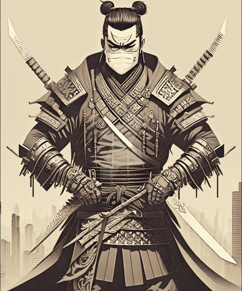 Samurai concept Manga Japanese sci-fi Japan Ninja by sytacdesign on ...