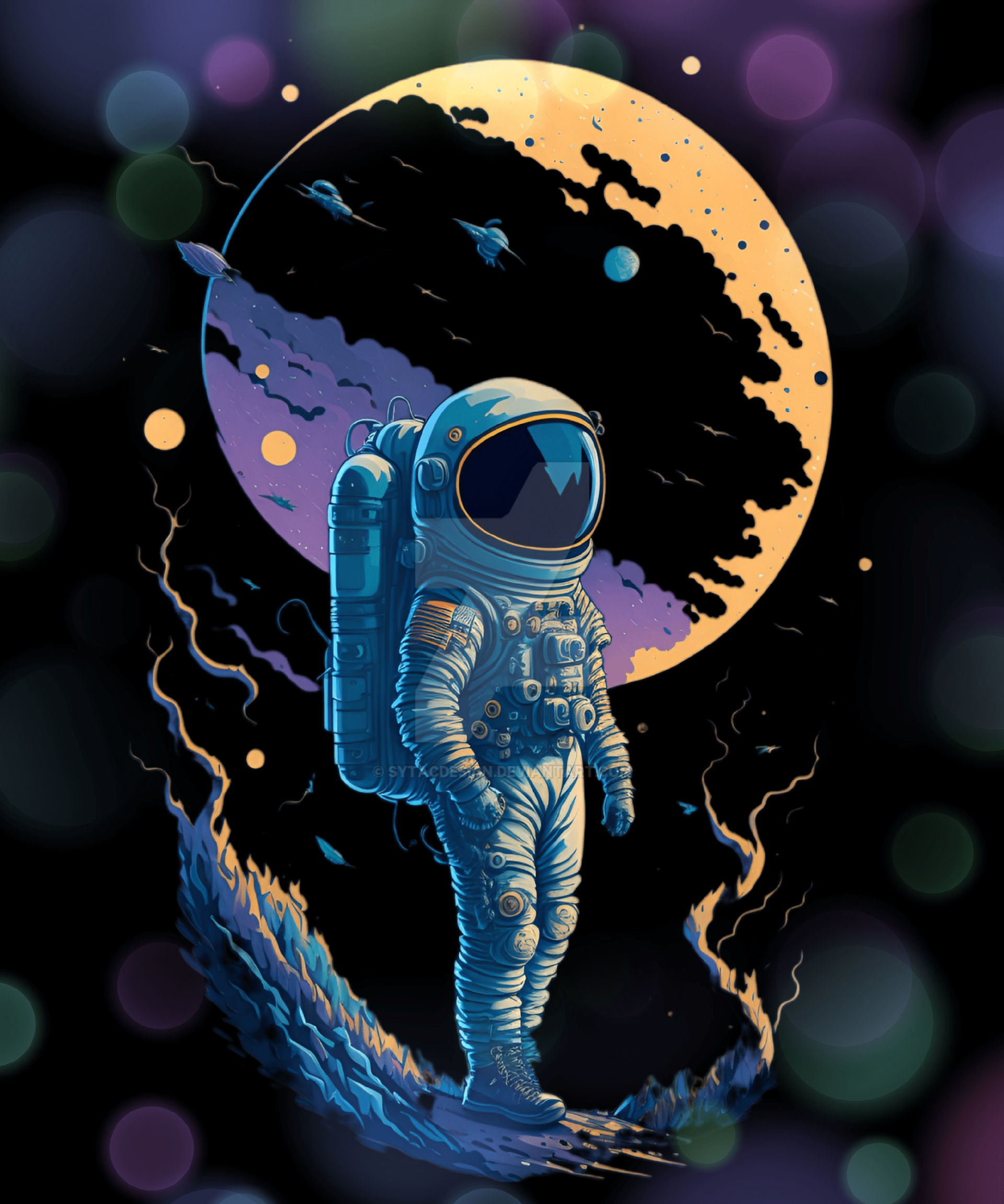 exploration Spacesuit Planets space Astronaut Spac by sytacdesign on ...