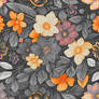 Seamless Pattern Floral Summer Flowers girly Flowe