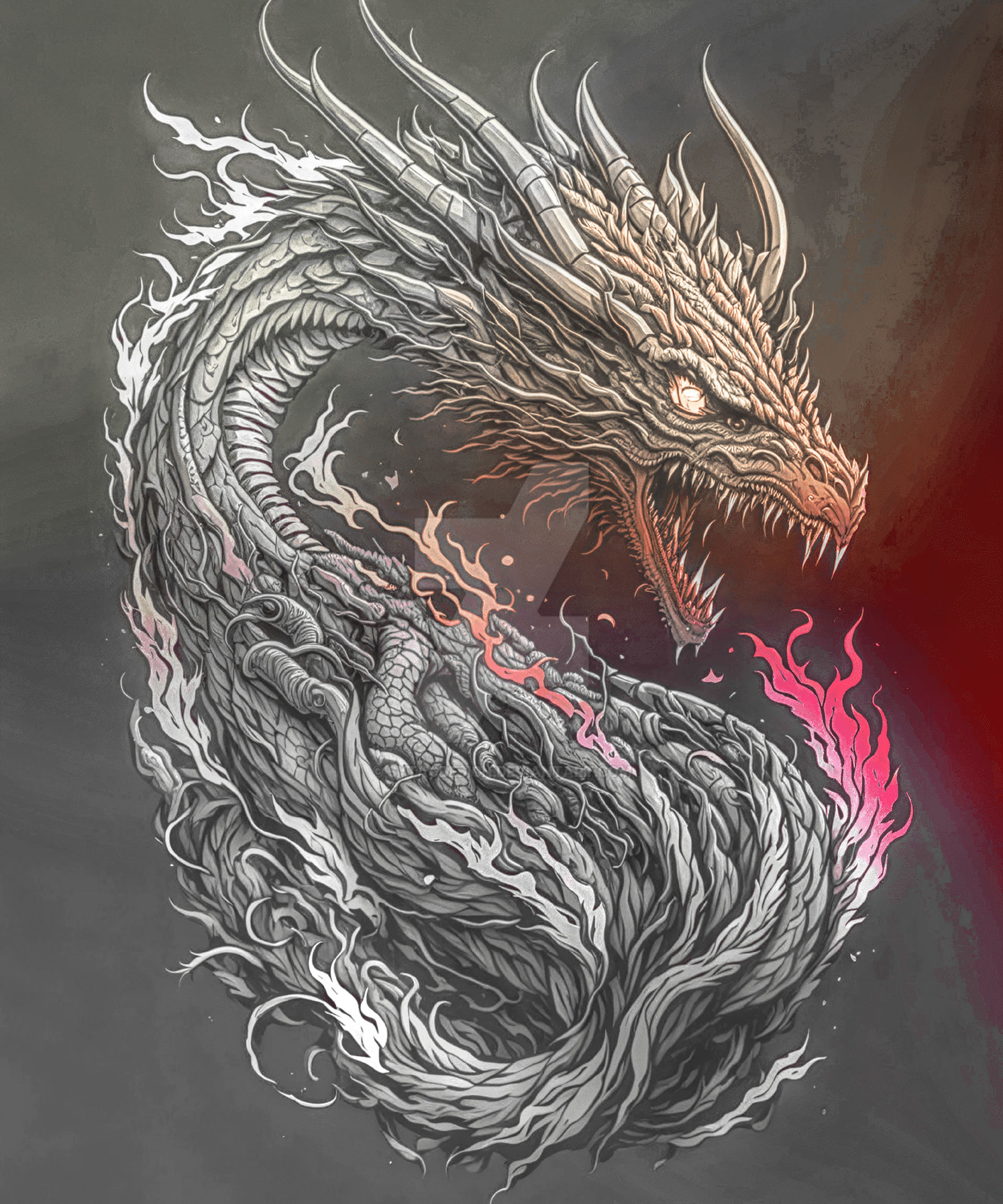 mesmerizing Flames design Fiery Fire immersive Dra by sytacdesign on ...