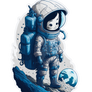 Space backpack astronaut Planets Spacesuit Astrona