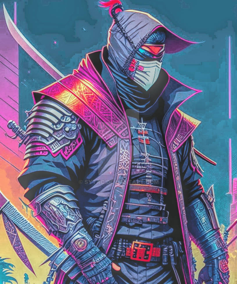 Samurai Manga Japanese Warrior ninja advanced tech by sytac on DeviantArt