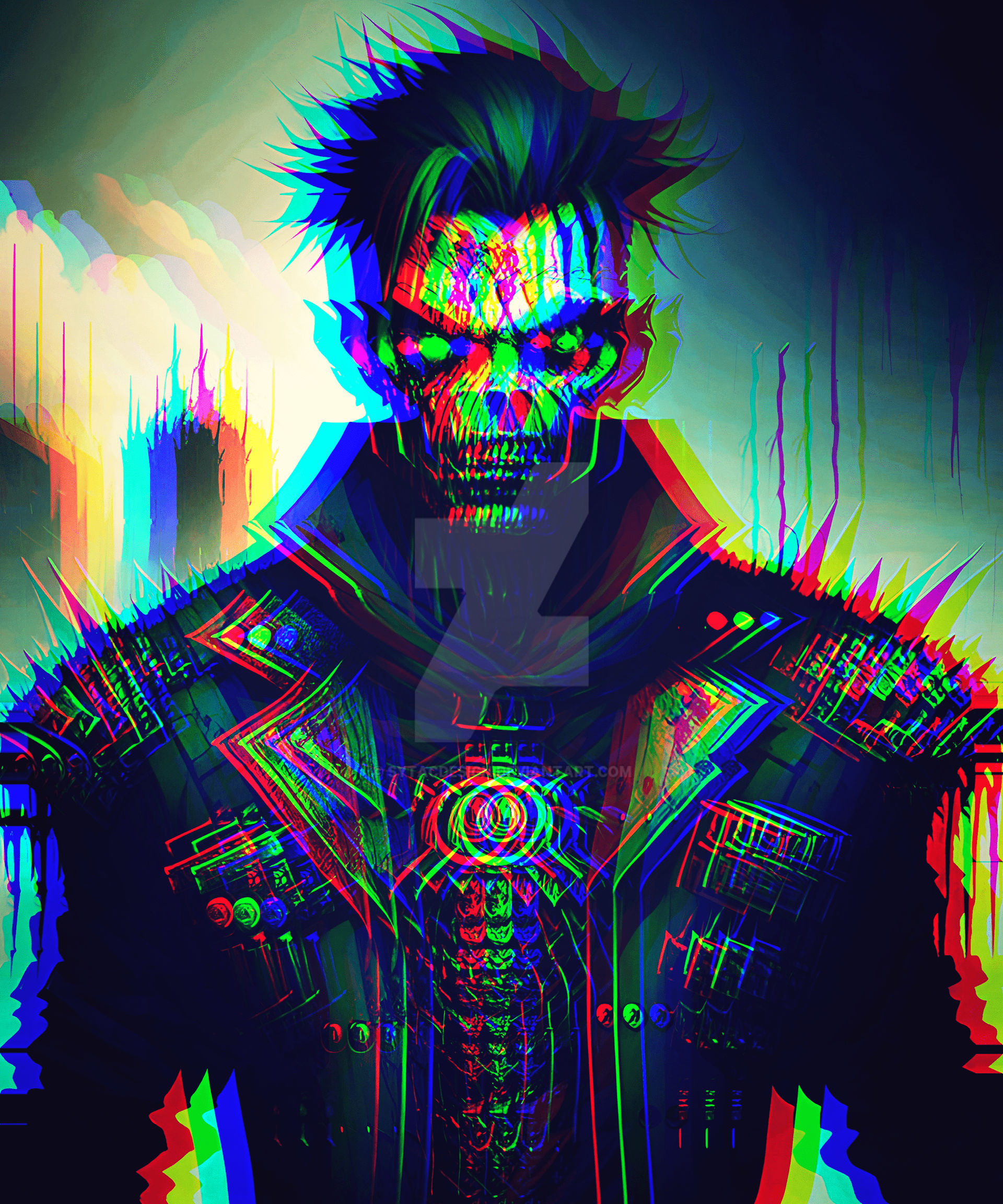 artwork Scary rock Skeleton Man horror Zombie Horr by sytacdesign on ...