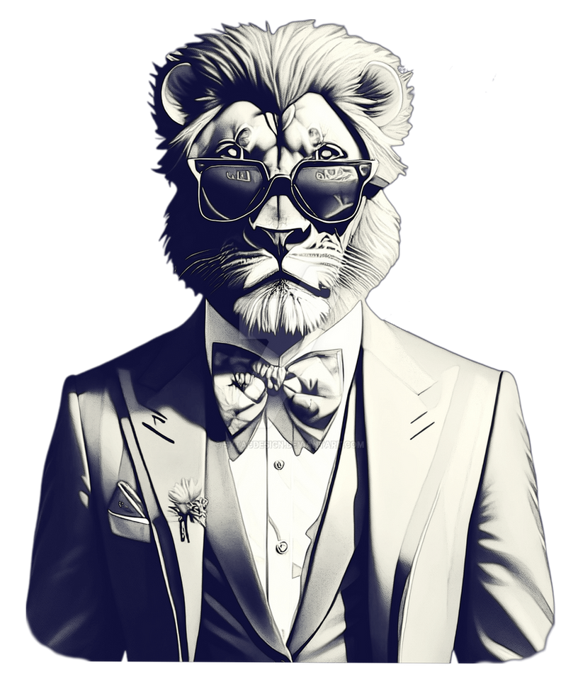 Lion Sunglasses suit lion Animals Hipster wearing by sytacdesign on ...