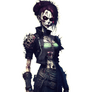 Women Zombie Scary queen Horror grim Skeleton zomb