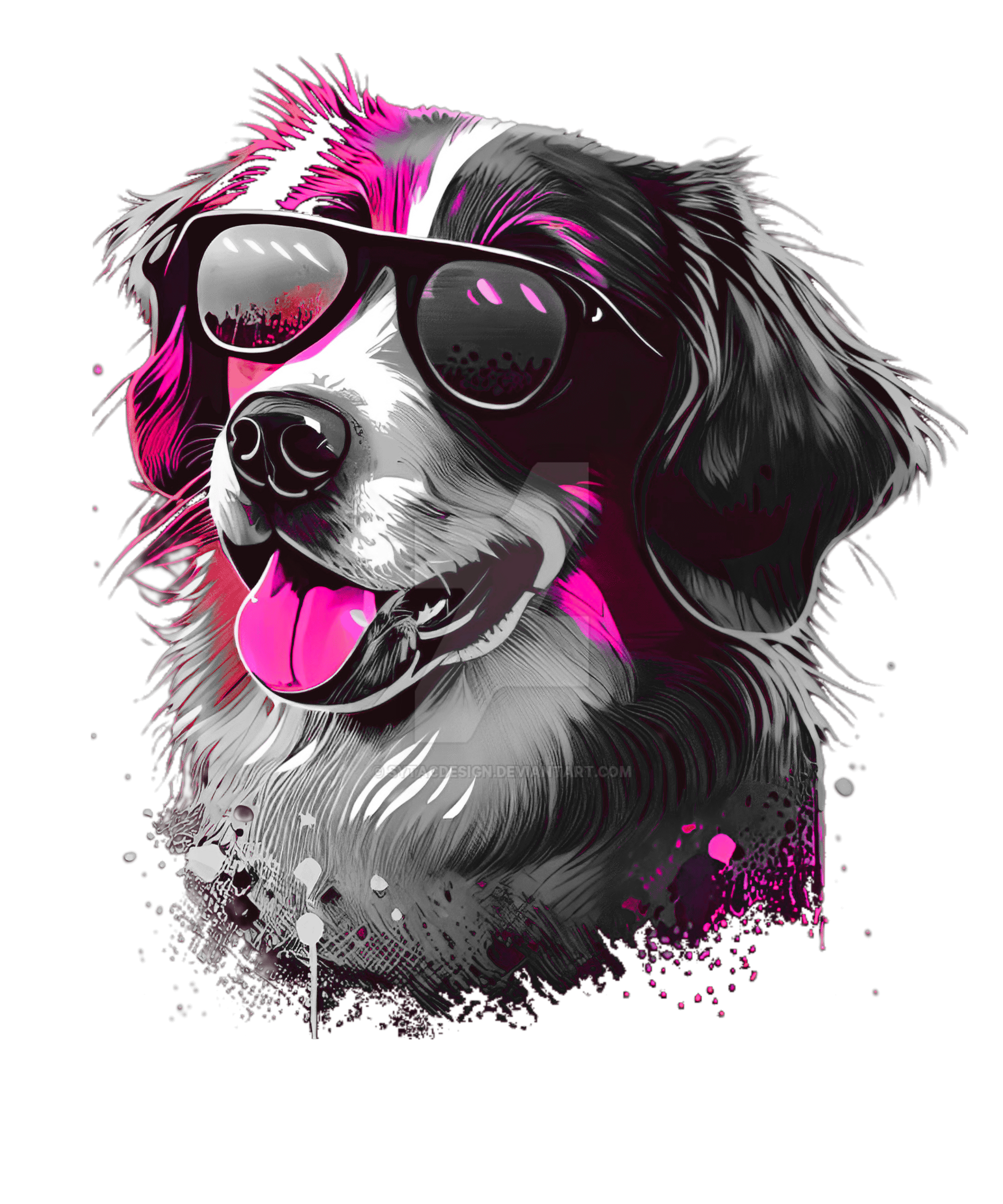 basset Funny dog dog Cool Dog Sunglasses Animal ho by sytacdesign