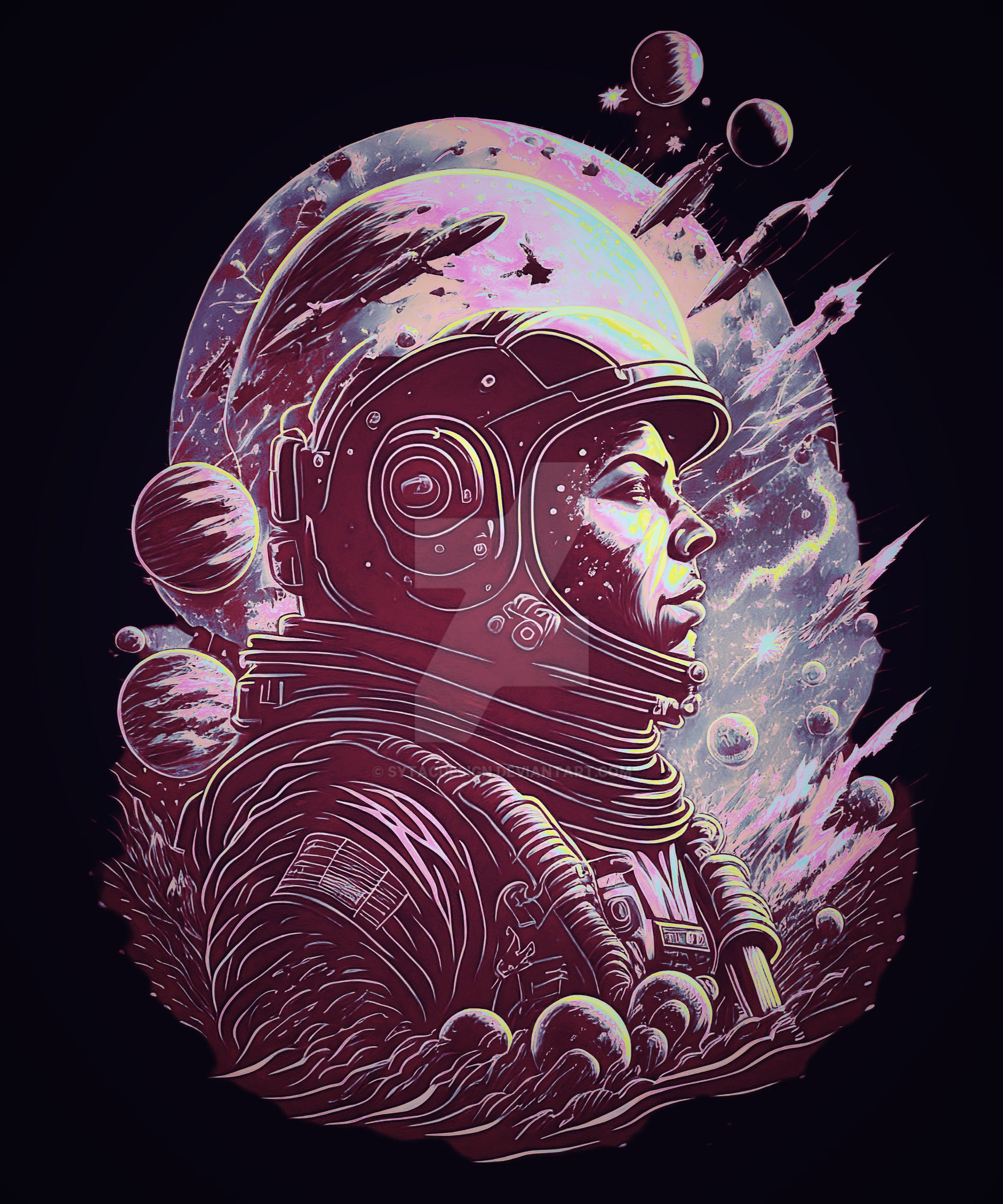 Astro Rant Design planetary Space design Planets exploration Astrona by sytacdesign on ...