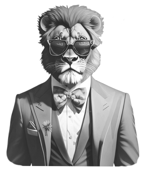 fierce Cool with style Hipster Sunglasses lion Lio