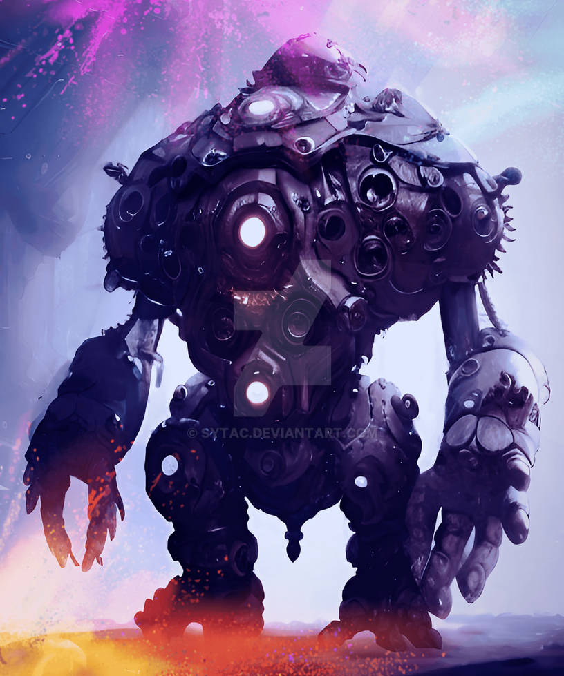 Futuristic Android Robot Mech High-Tech Sci-Fi Cyb by sytac on DeviantArt