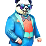 Sunglasses Panda Bowtie Suit Panda Artwork Cute Co