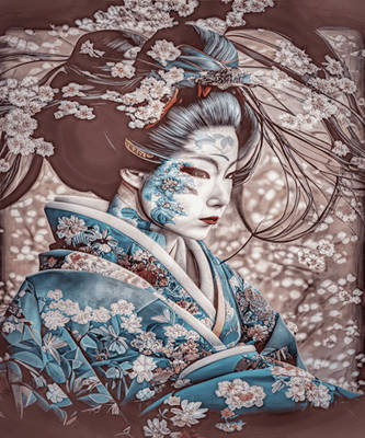 Japanese Geisha Japan Samurai Anime Sakura