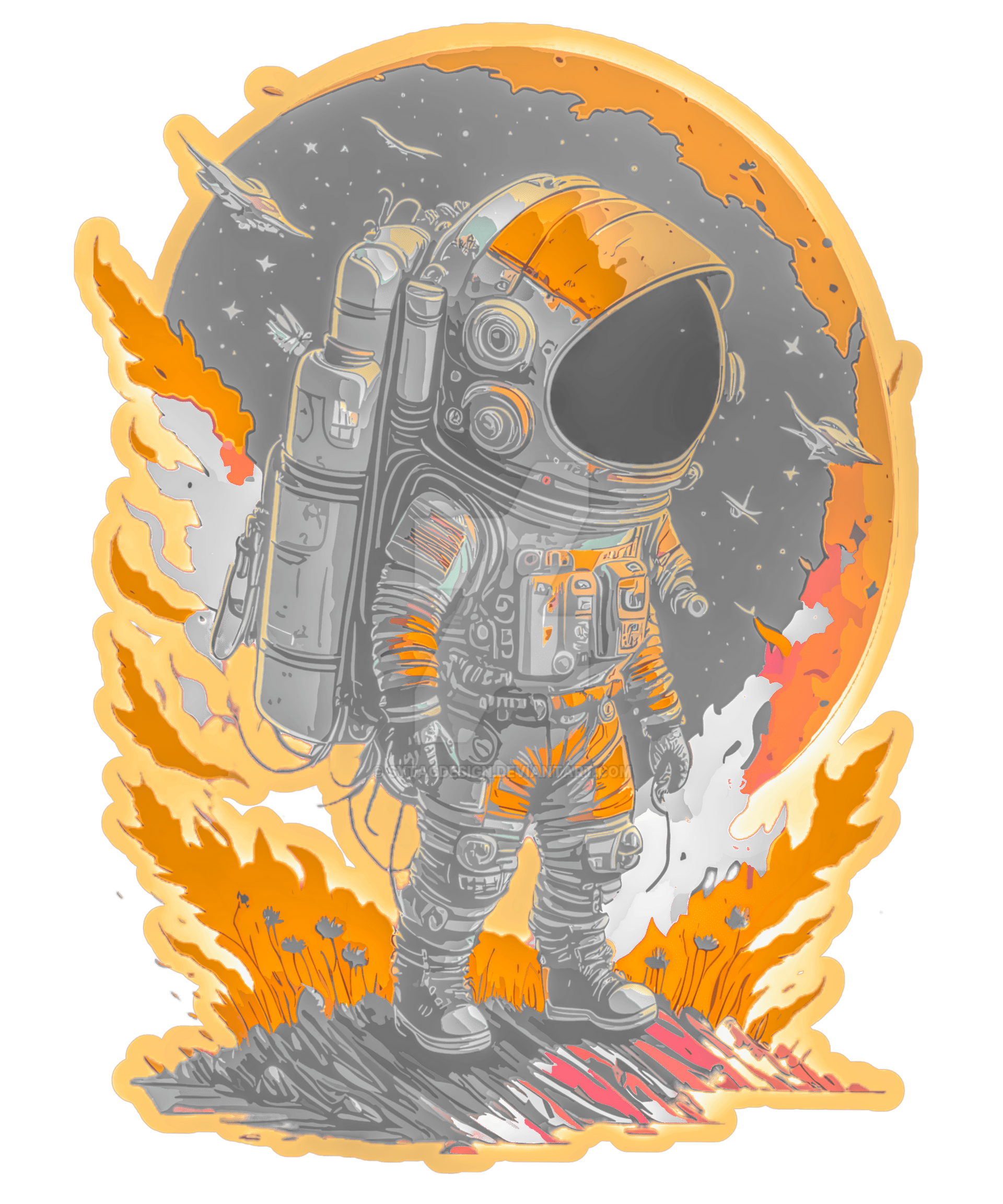 Astronautic Spacesuit Planets Space Astronaut Gadg by sytacdesign on ...