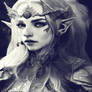 Graceful Magic Mythical Woman Elf Fantasy Mysticis