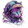 Boundless Possibilities Funny Cats Space Astronaut