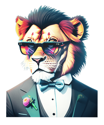 Lion Sunglasses Christian Cat Hipster Cool