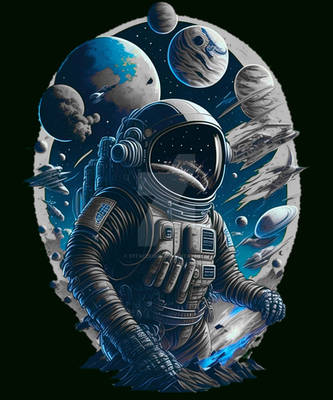 Astronaut Artwork Spacesuit Space Planets Astronau