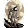 Cosmic Astronaut Atmosphere Planets Space Spacesui