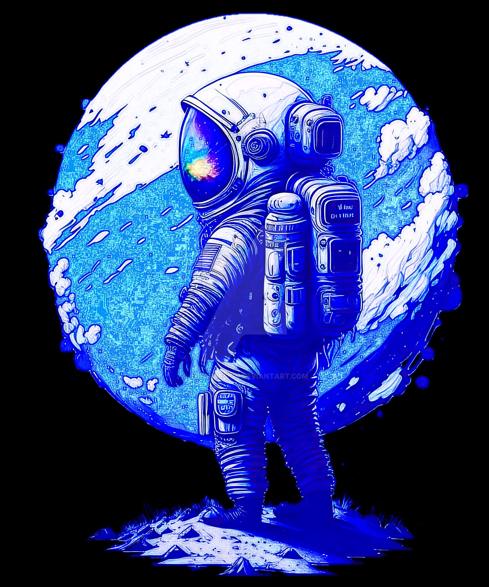 Spacesuit Astronautic Space Astronaut Planets Butt by sytacdesign on ...
